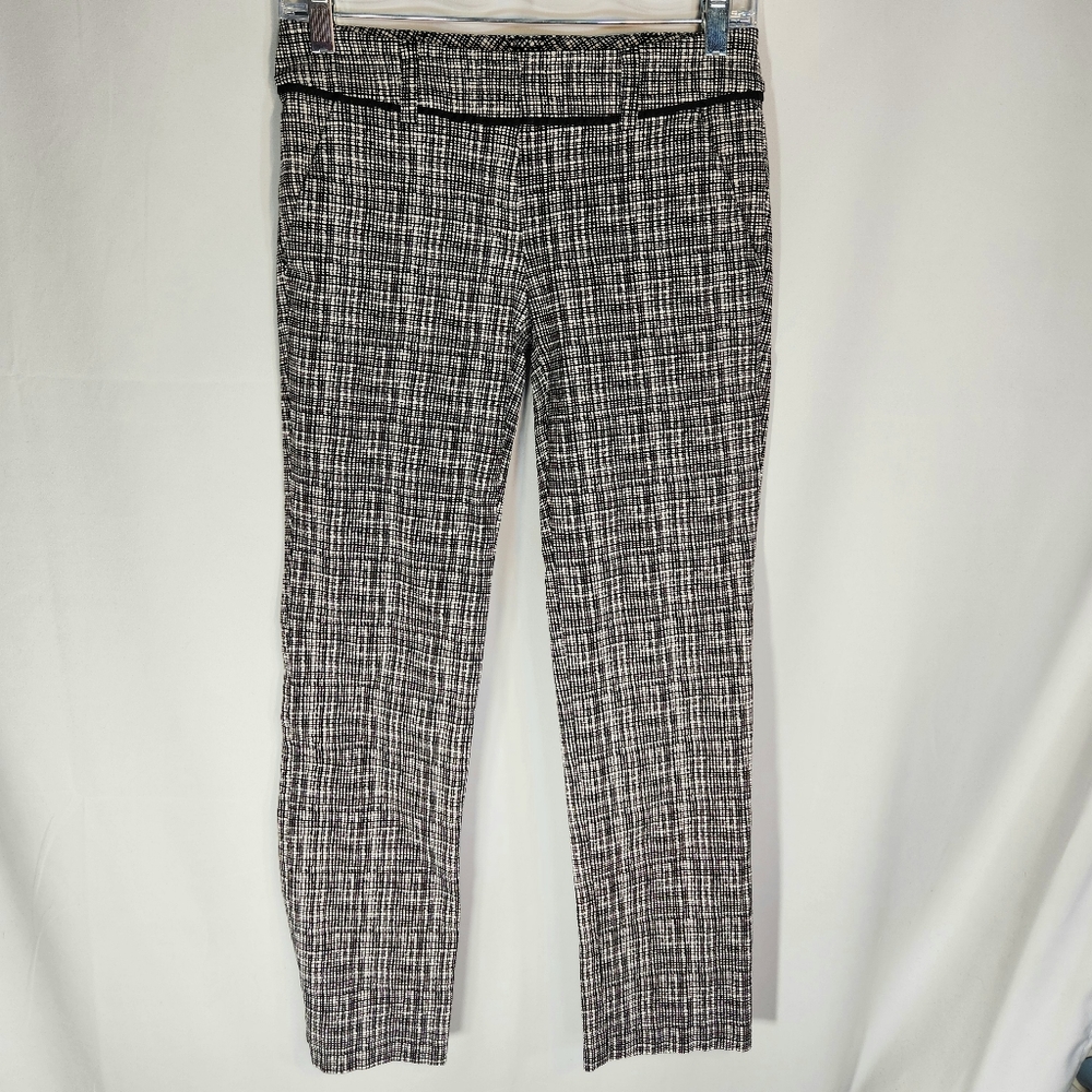 7th Avenue Design Studio NWOT Black & White Dress Pants Size 0.